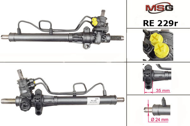 RE229R MSG Rebuilding Cremallera caja de direccion