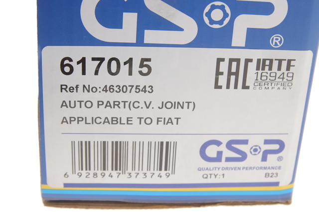 Junta homocinética interna delantera GSP 617015 precio, desde 59,26 EUR