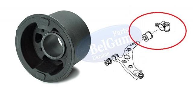 Silentblock del brazo de suspensión BG1153 Belgum