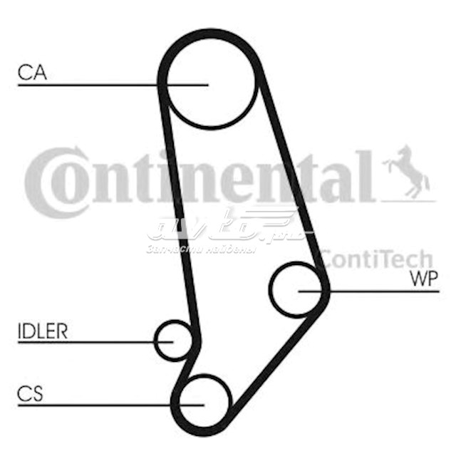 Kit distribución Continental/Siemens CT539K1