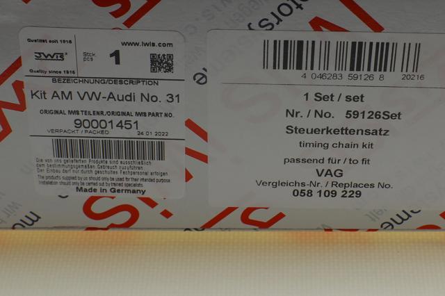 Kit de cadena de distribución AIC 59126SET precio, desde 211,94 EUR