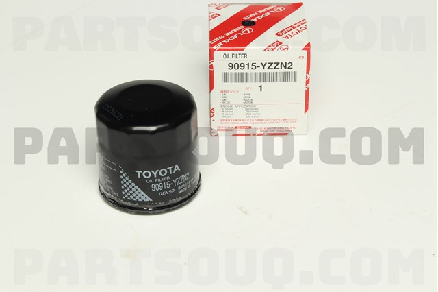 Filtro de aceite motor Toyota 90915YZZN2