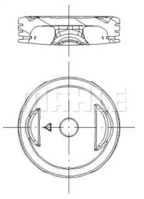 Comprar 640RS101020N0 Mahle Original Juego de anillos de pistón, motor, STD