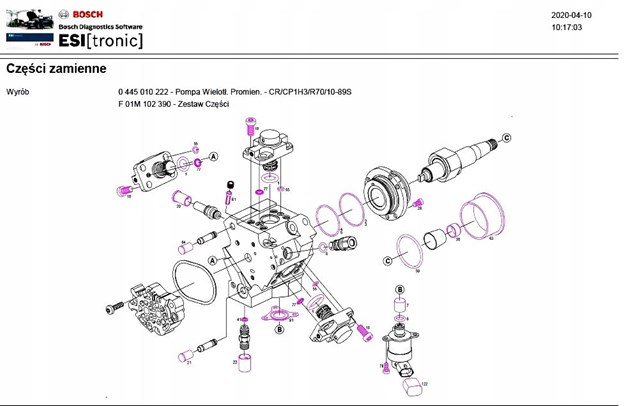 Comprar F01M102390 Bosch 