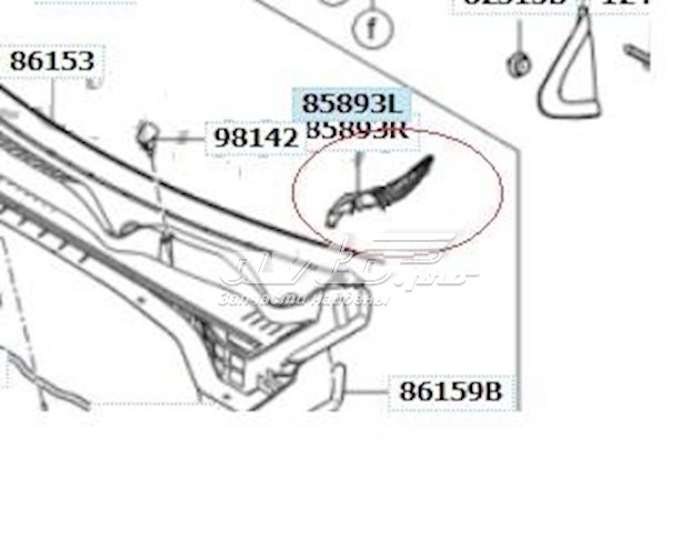 86153F1000 Hyundai/Kia