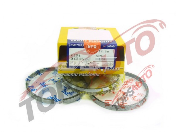 Juego de aros de pistón de motor, cota de reparación +0,50 mm Nissan Sunny 3 (N14)