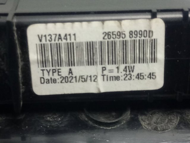 Tercera luz de freno 265958990D Renault (RVI)