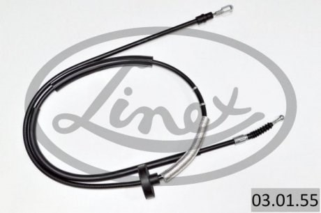 030155 Linex cable de freno de mano trasero izquierdo