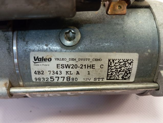 9832577880 Opel Arranque motores
