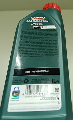 15F73D Castrol Aceite
