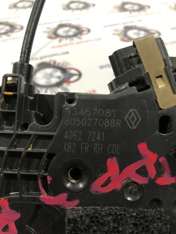 93457081 Opel Cerradura delantera derecha