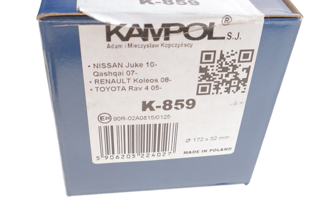 Zapatas de freno de mano Kampol K859 precio, desde 22,91 EUR