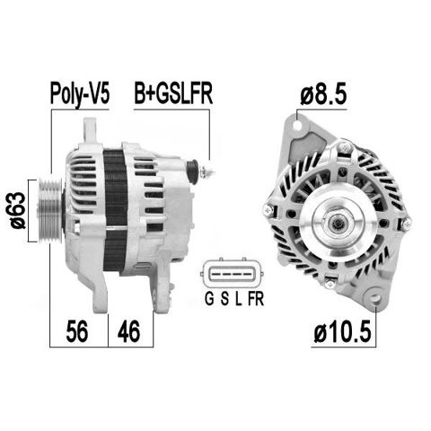 209350A ERA alternador