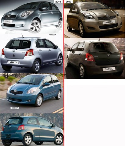  Cerradura de capó Toyota Yaris 