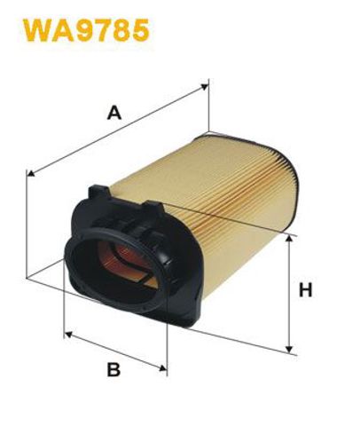 WA9785 WIX filtro de aire