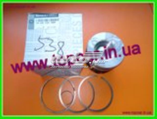 Pistón completo para 1 cilindro, STD RENAULT 120A10538R