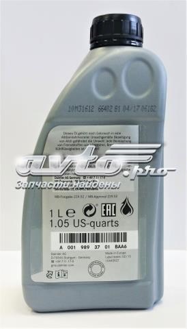 A0019893701BAA6 Mercedes Aceite