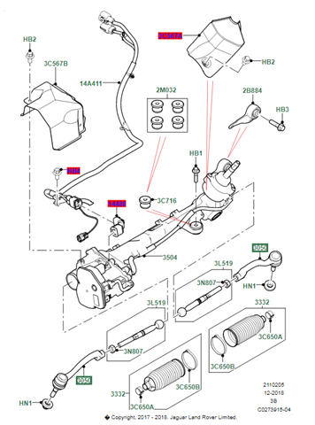 Terminal de dirección Land Rover LR111480 precio, desde 23,20 EUR