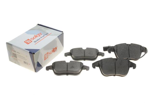Pastillas de freno delanteras Solgy 209214