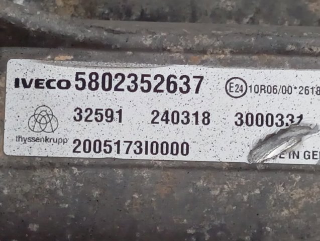 Caja de dirección Iveco 5802352651