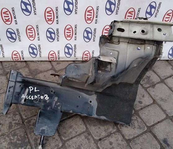 645011E300 Chrysler arco de rueda, panel lateral, izquierdo