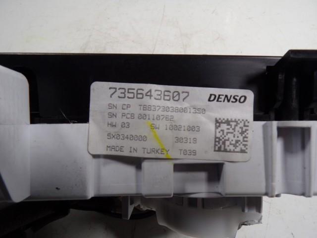  Unidad de control aire acondicionado Fiat Tipo 