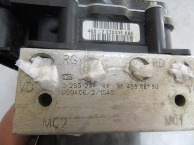 Comprar 9649988180 Peugeot/Citroen Módulo ABS