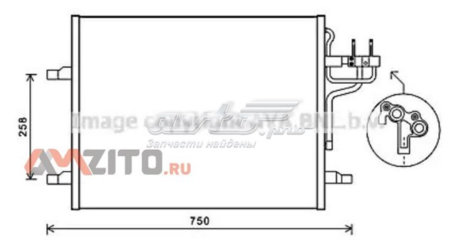 FDA5483 AVA condensador aire acondicionado