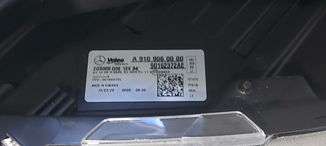 Comprar A9109060000 Mercedes Faro delantero izquierdo