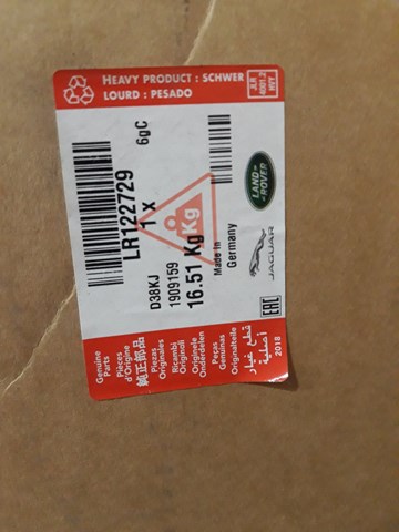 Comprar LR122729 Land Rover Cremallera