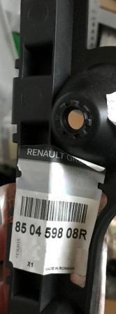 850459808R Renault (RVI) soporte de parachoques trasero izquierdo