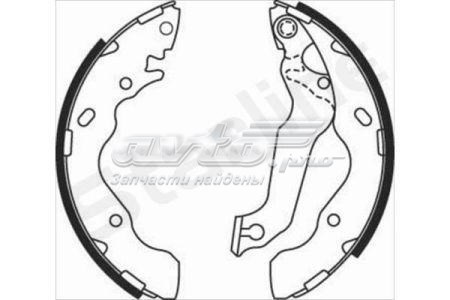 S BC 08010 Starline zapatas de frenos de tambor traseras