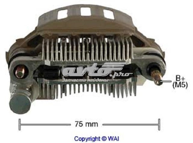 IMR7576 Transpo alternador diodo puente rectificador