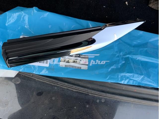 Moldura de guardabarros delantero derecho 638245NA0A Nissan/Infiniti