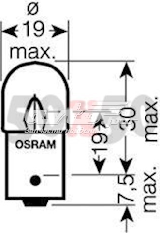 Bombilla OSRAM 563702B