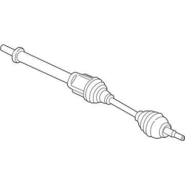 CV6Z3B436AQ Ford árbol de transmisión delantero derecho