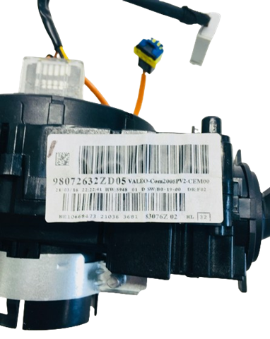 Conmutador de la columna de dirección Peugeot/Citroen 98072632ZD