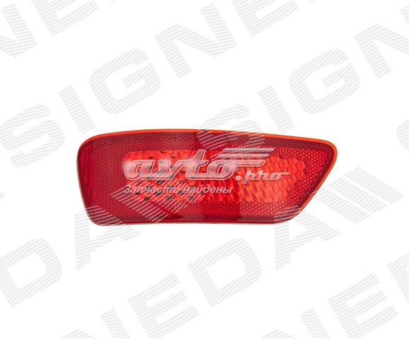 57010721AB Chrysler reflector, parachoques trasero, izquierdo