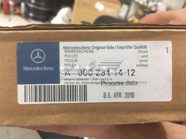 0002341412 Mercedes polea compresor a/c