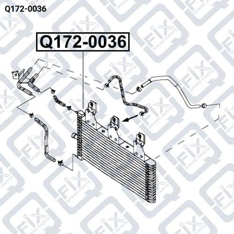 Radiador de refrigeración de la transmisión Q-fix Q1720036 precio, desde 124,87 EUR