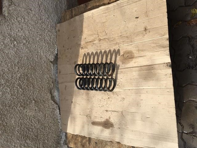2x Muelles Muelle En Espiral Eje Trasero Para Mercedes-Benz