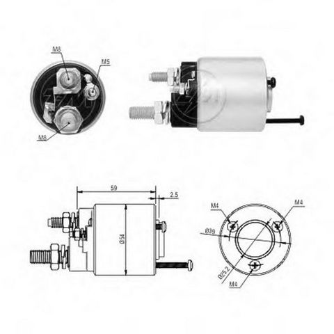 ZM1591 ZM interruptor magnético, estárter