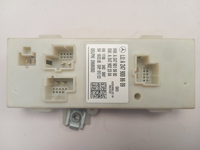 Comprar A2479008609 Mercedes Módulo de control de apertura de la tapa del maletero