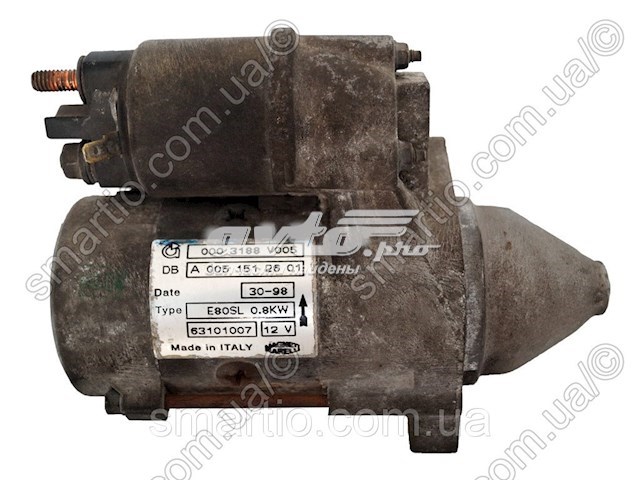 Motor de arranque MERCEDES A0051512601