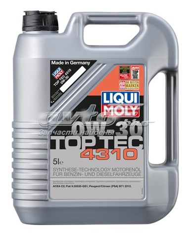 Aceite de motor LIQUI MOLY 2362