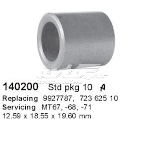 Casquillo de arrancador CARGO 140200