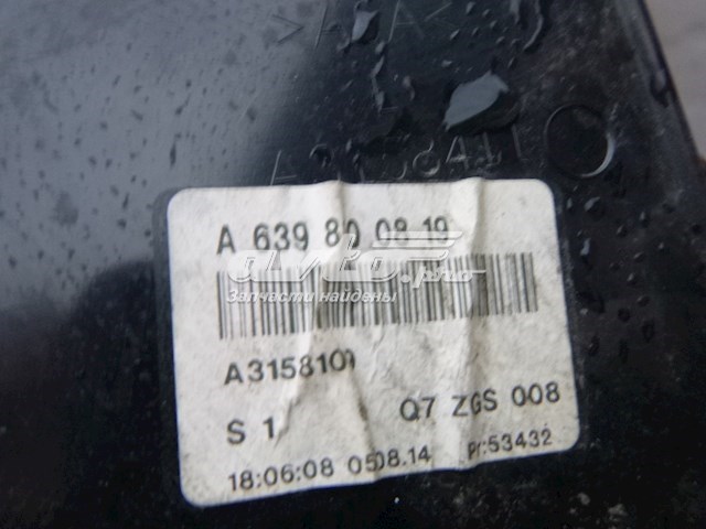 A6398100819 Mercedes espejo retrovisor izquierdo