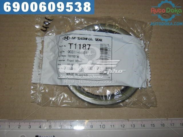 Retén de cubo de rueda delantero Musashi T1187 precio, desde 4,87 EUR
