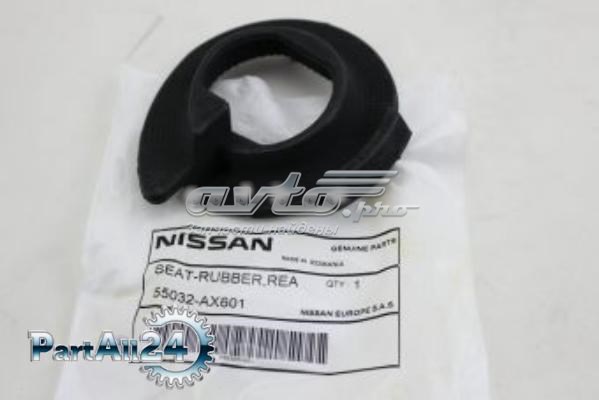 Caja de muelle, Eje trasero, inferior para Nissan Note (E11)