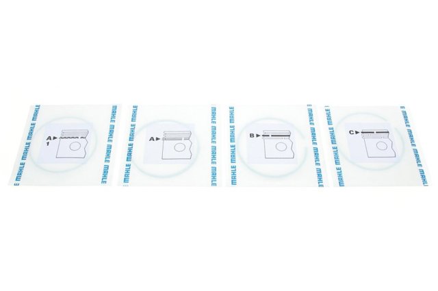 Juego de aros de pistón para compresor, 1 cilindro, STD 081RS001110N0 Mahle Original